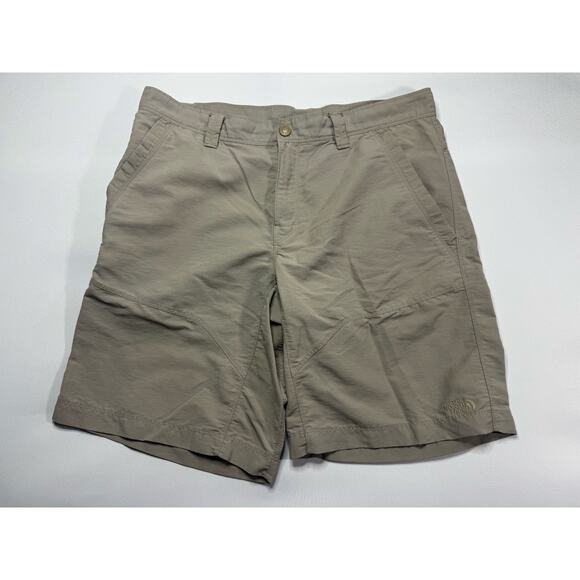 The North Face Men's Axez Multi-Pocket Khaki Hiking Shorts - Size 36 (36x10) - Picture 1 of 7